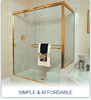 Simple & Affordable Shower Enclosures