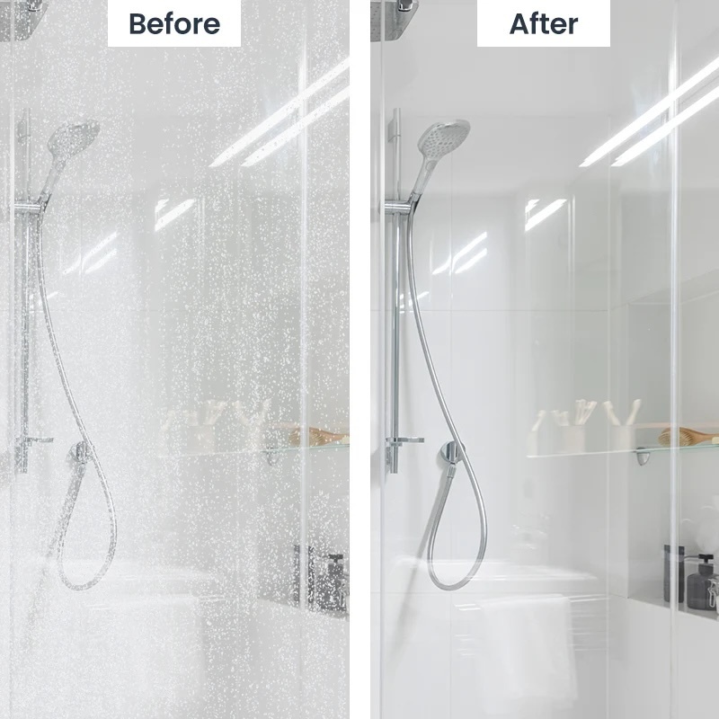 Hard water stains reomoved
