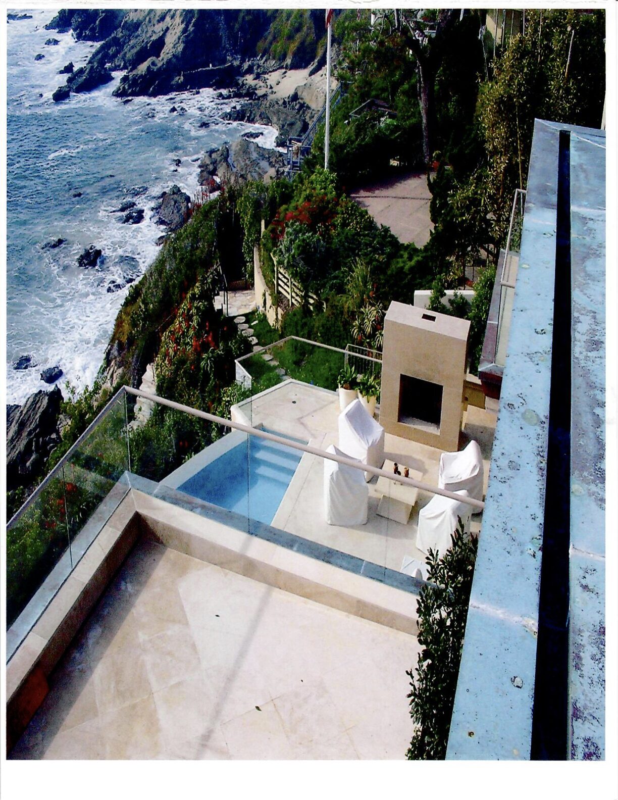 glass railings