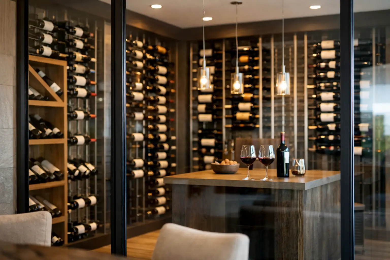 Best Glass for Wine Rooms: What to Specify