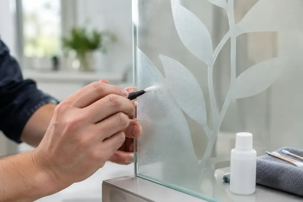 Can Etched Glass Be Repaired Without Replacing It?
