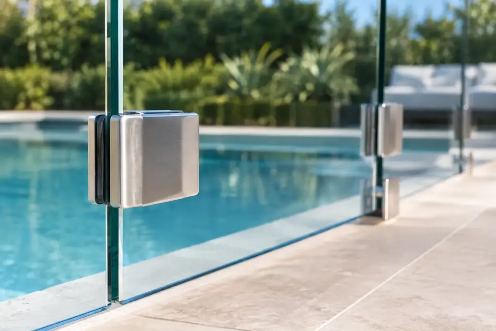 How Pool Fence Clamps Shape Glass Fencing
