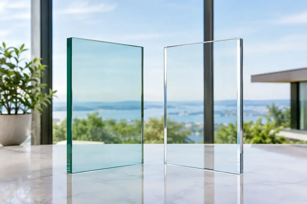 Low Iron Versus Clear Glass for Custom Homes