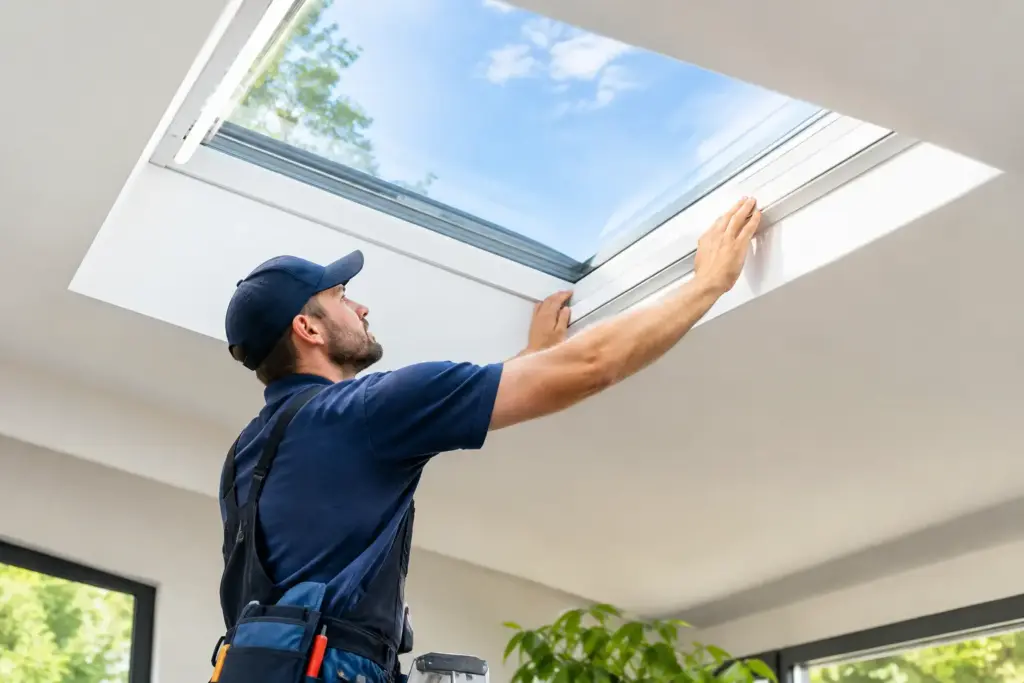 Skylight Retrofit for Better Light and Protection